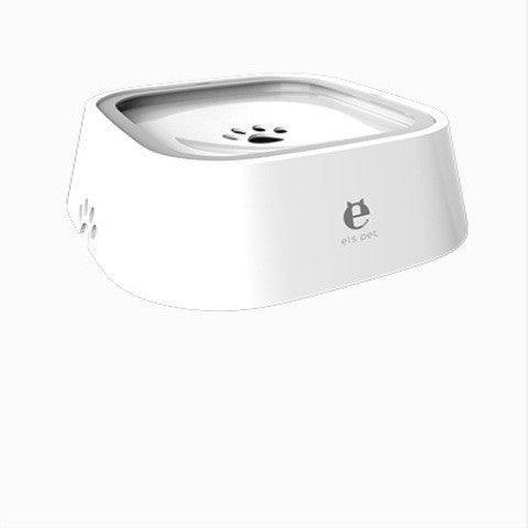White electronic device with a brand logo on a white background