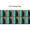 Teal and green striped garbage bags on a wooden surface with text '10 Garbage Bag'.