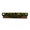 Green and brown guitar neck with multiple holes on a white background