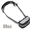Dog collar with electronic device and batteries on a white background