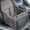 Patterned pet car seat cover on a car seat